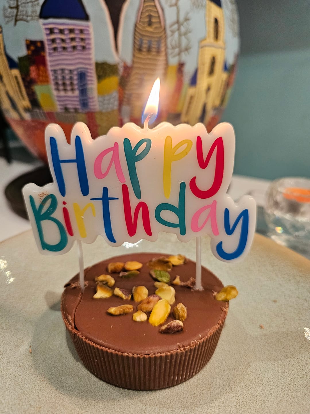 Customer photo review of LIMITED EDITION Pistachio Dream Pie