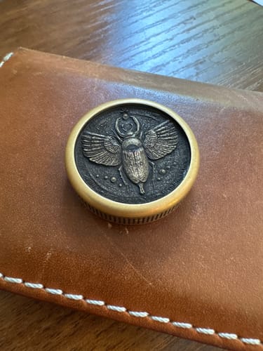 Customer photo review of Worry Scarab