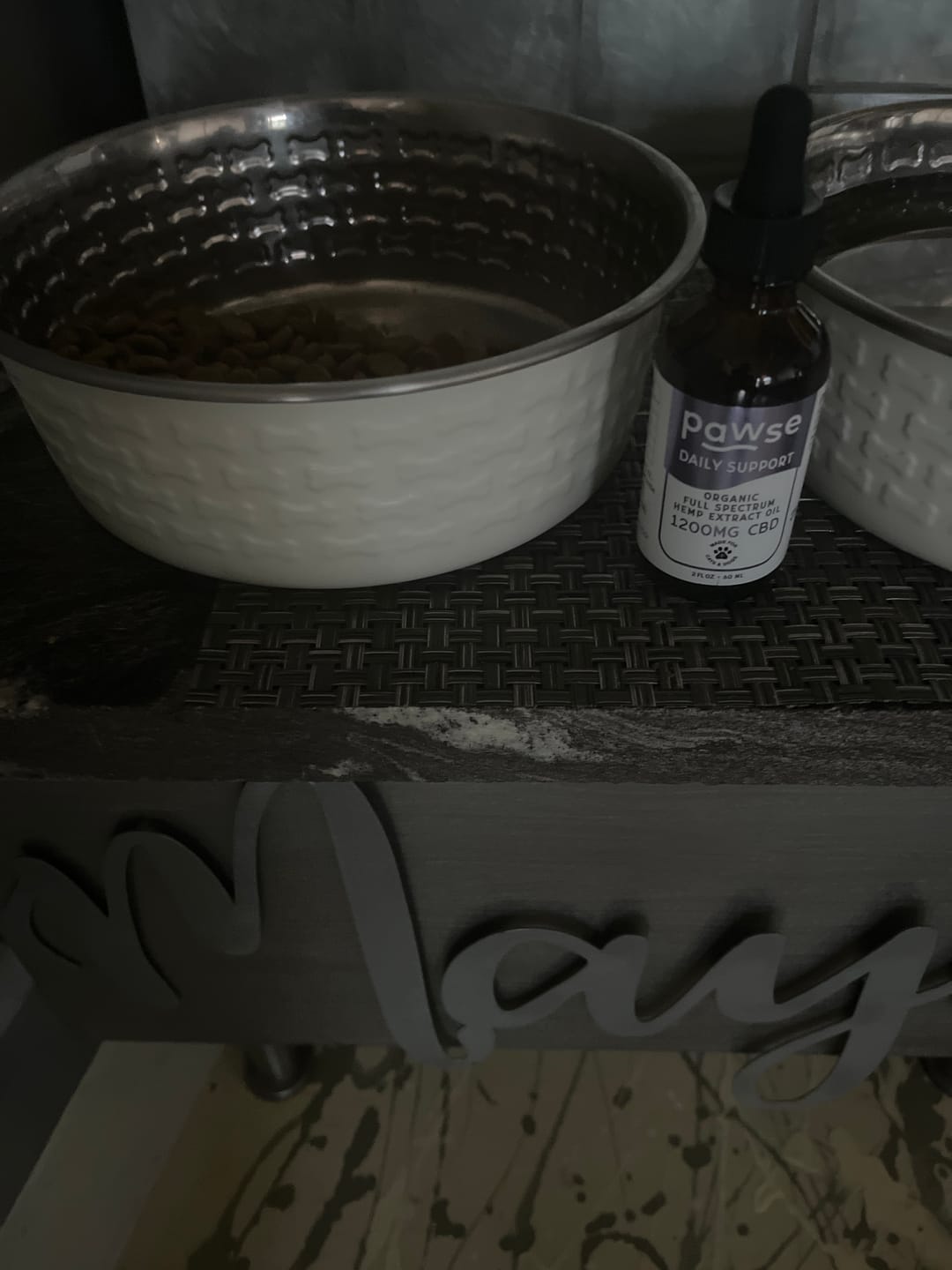 Customer photo review of Daily Support CBD Oil for Pets Over 20lbs