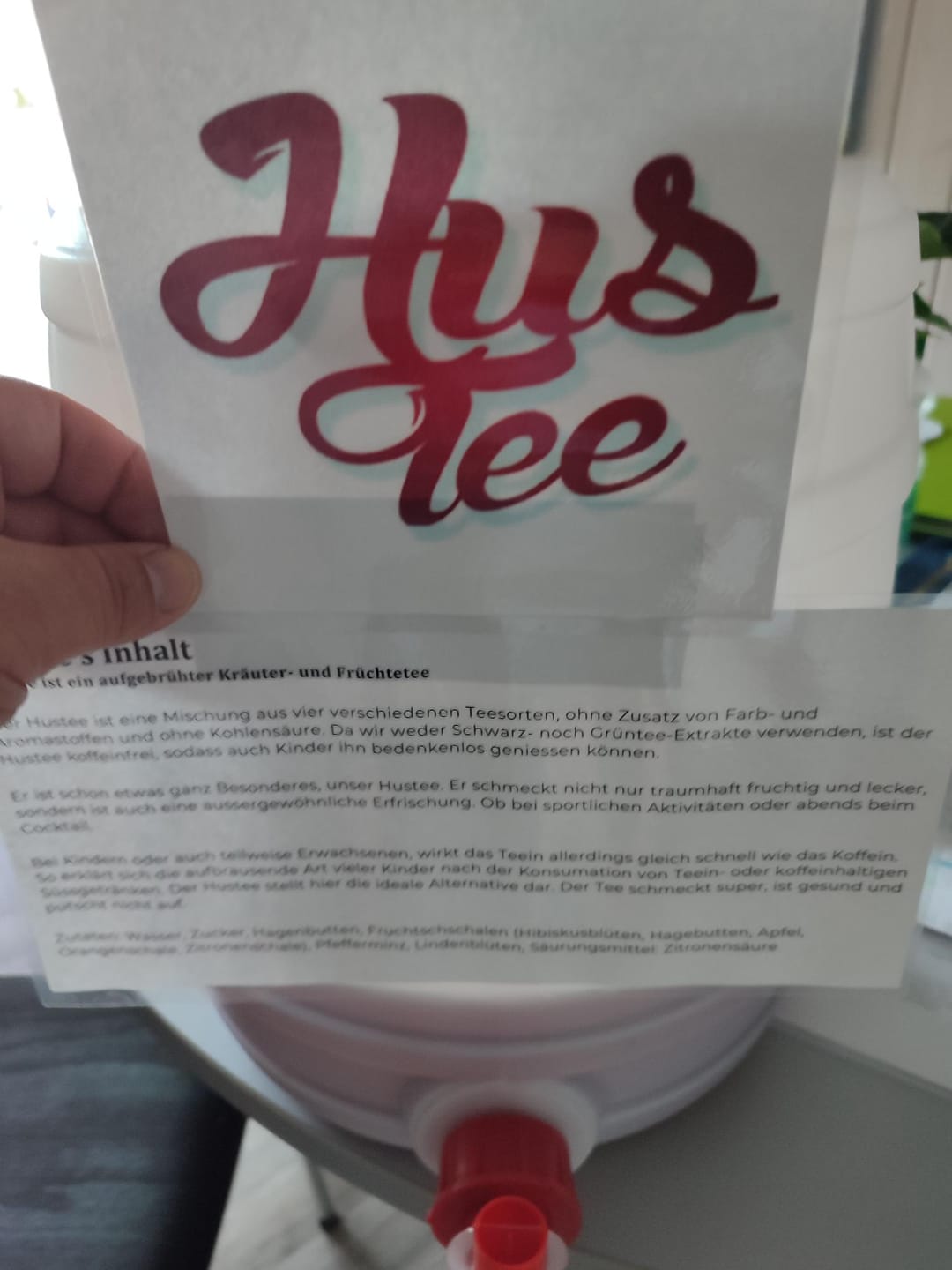 Customer photo review of Bag in Box - 5 Liter Konzentrat