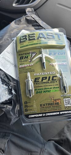 Customer photo review of Aluminum Broadheads