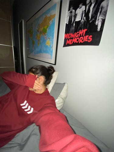 Customer photo review of Women's Liam Tribute Sweatshirt