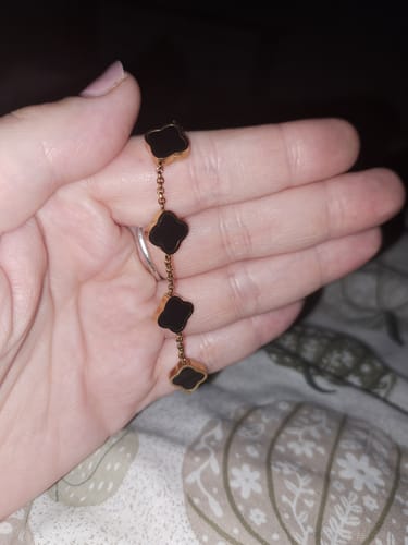 Customer photo review of Celine Clover Bracelet