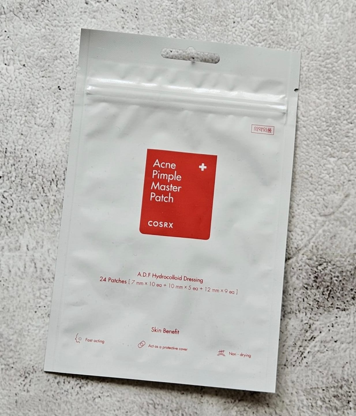 Customer photo review of Patči pret pinnēm Cosrx Acne Pimple Master Patch