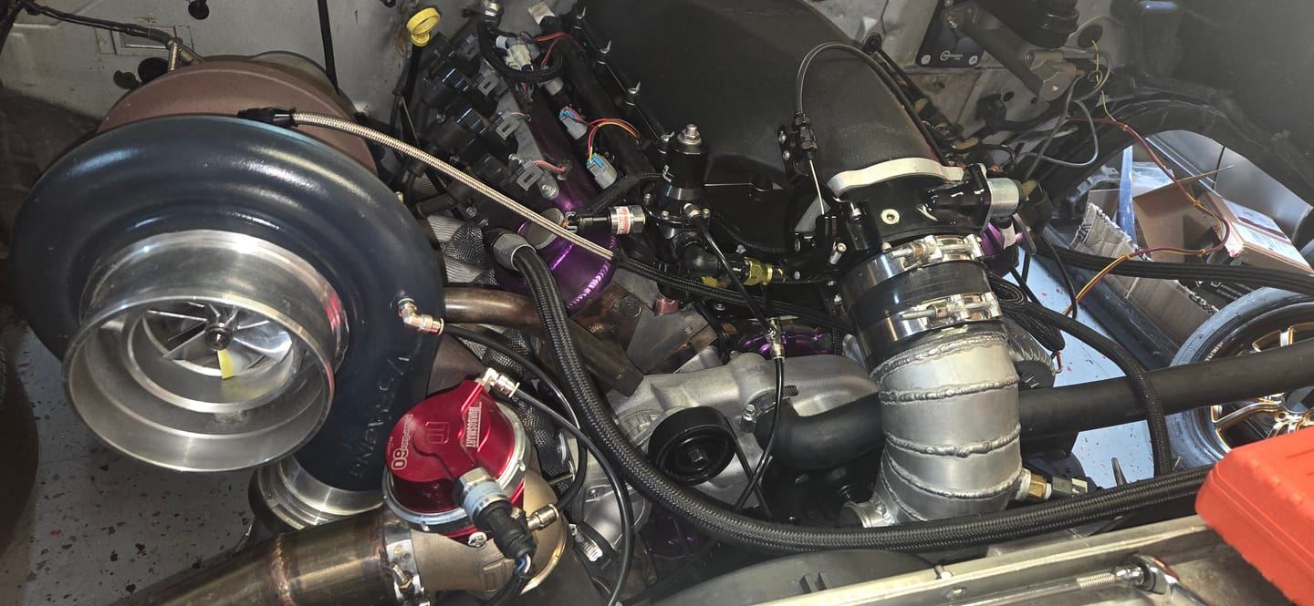 Customer photo review of (20 ft.) Black 1/4" Push-to-Connect Plastic Tubing
