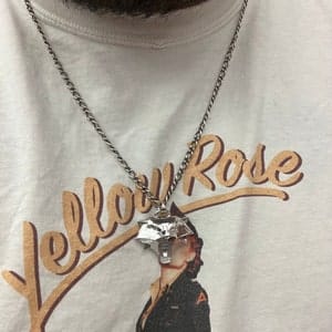 Customer photo review of Cat School Pendant