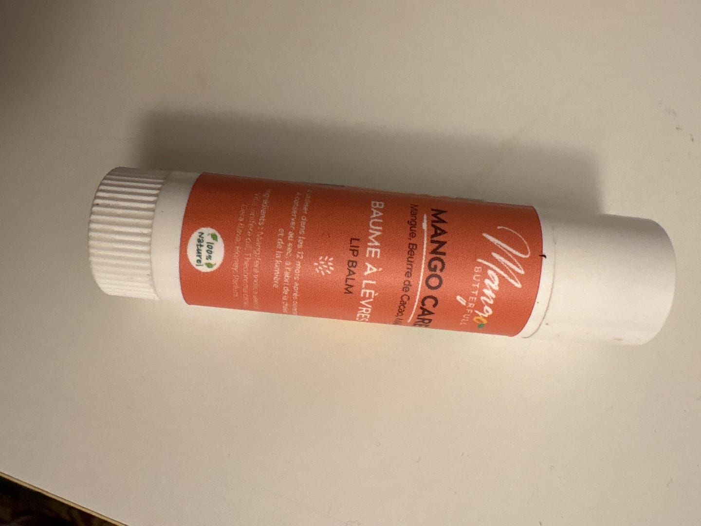 Customer photo review of Baume à lèvres