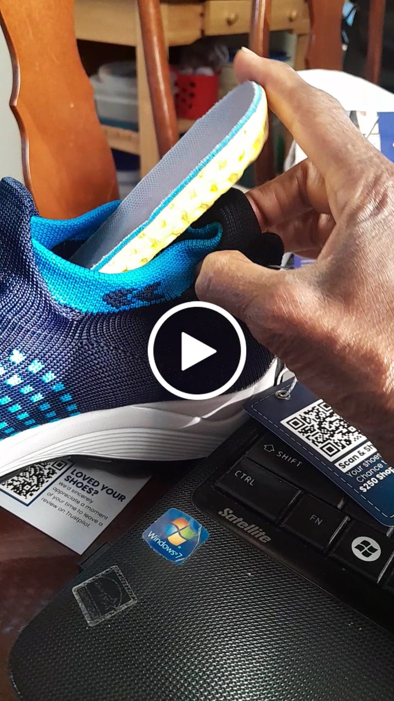 Customer video review of Ortho Stretch Cushion Shoes Women - (BOGO)