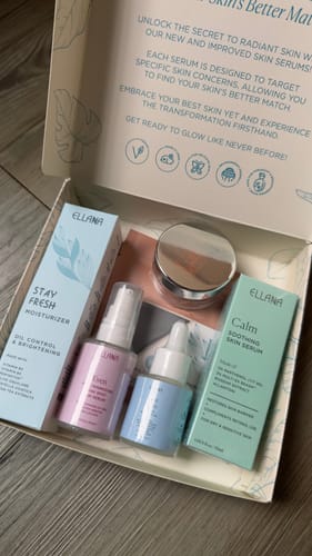 Customer photo review of Stay Fresh Moisturizer Controls Oil and Brightens
