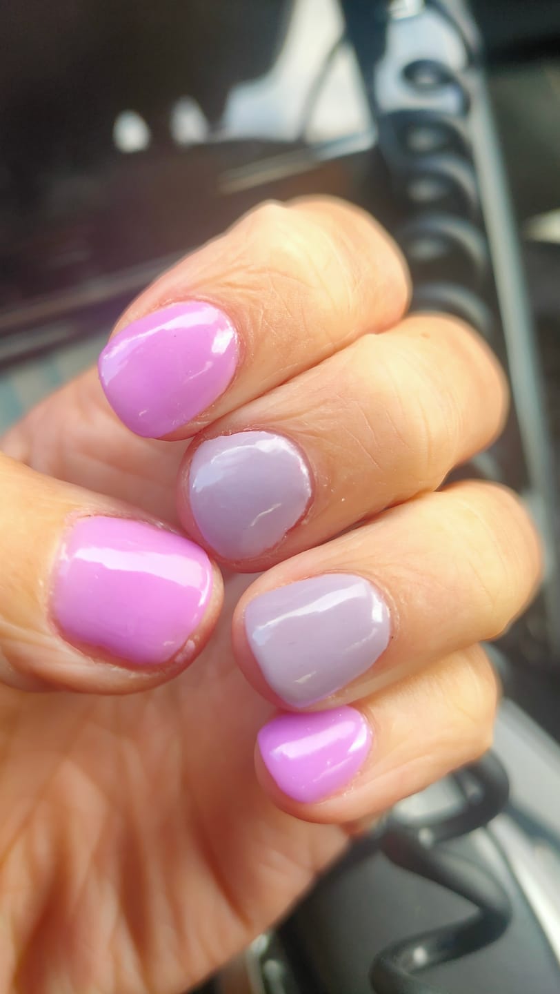 Customer photo review of Fandango Pink Dipping Powder