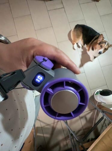 Customer photo review of Foldable Turbo Fan with Ice Compress