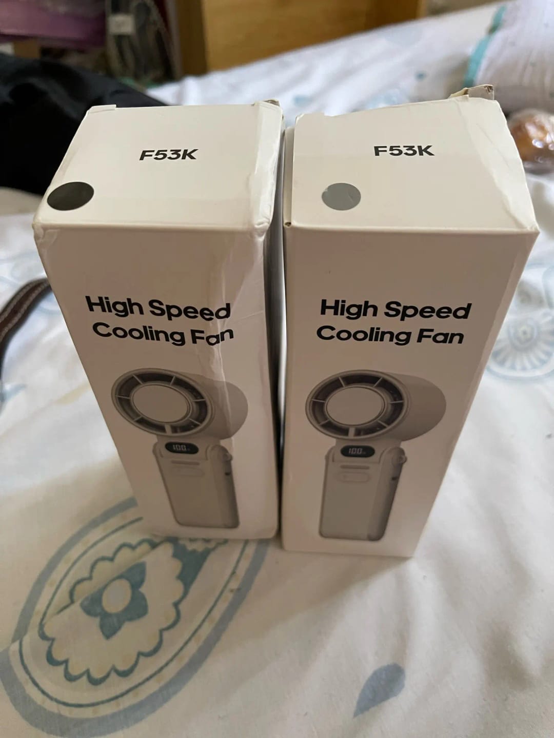 Customer photo review of Foldable Turbo Fan with Ice Compress