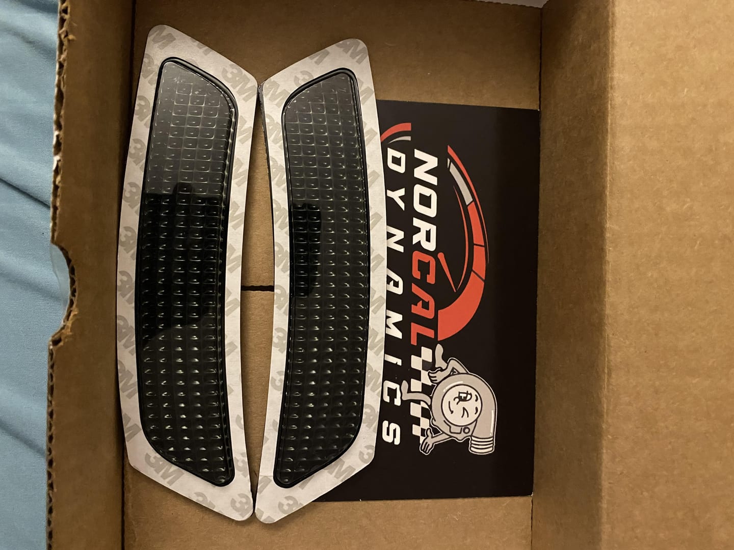 Customer photo review of BMW F10 M SPORT BUMPER REFLECTOR CRYSTAL SMOKE