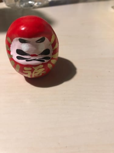 Customer photo review of Daruma Giapponese Rosso