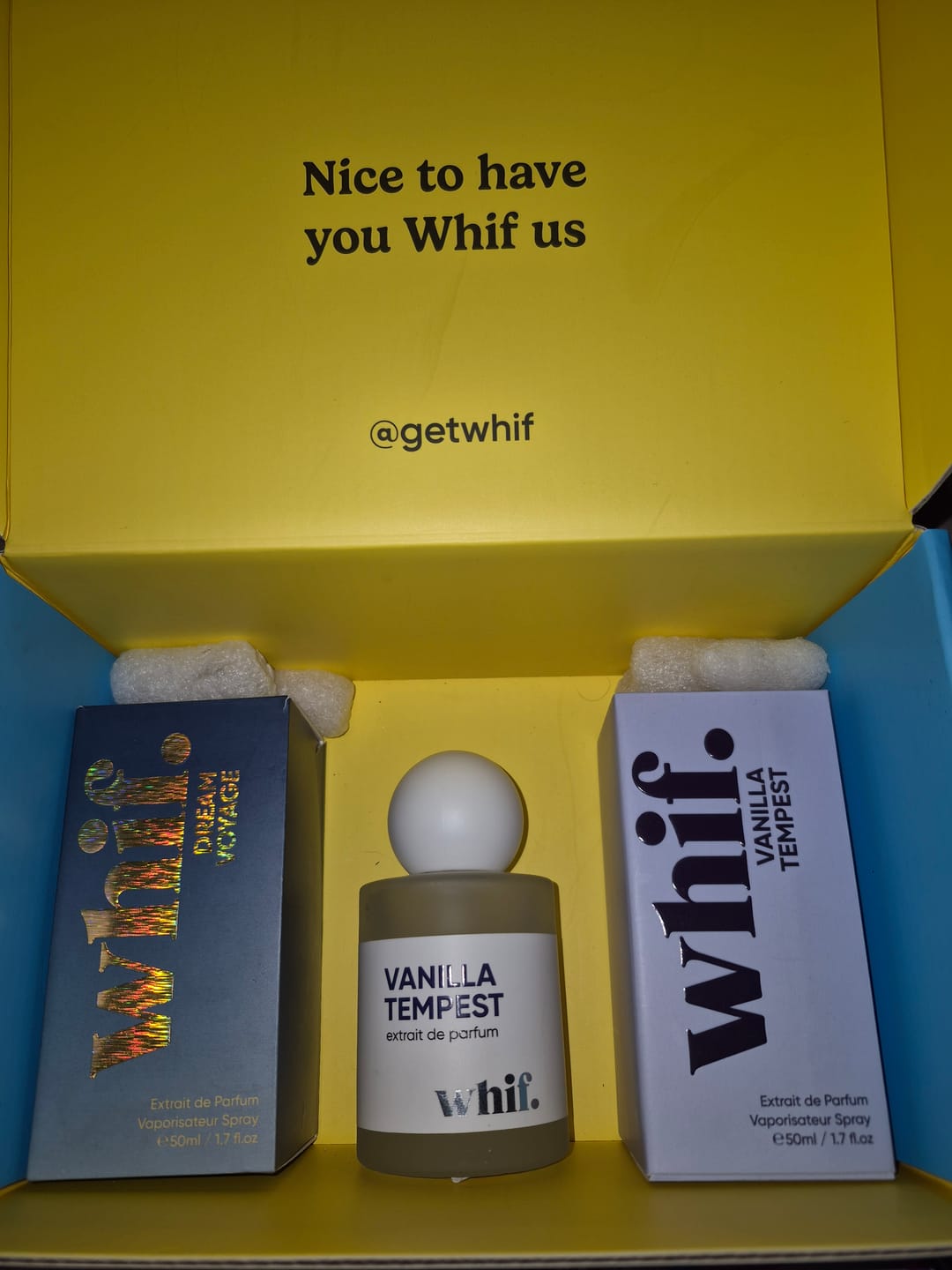 Customer photo review of Vanilla Tempest
