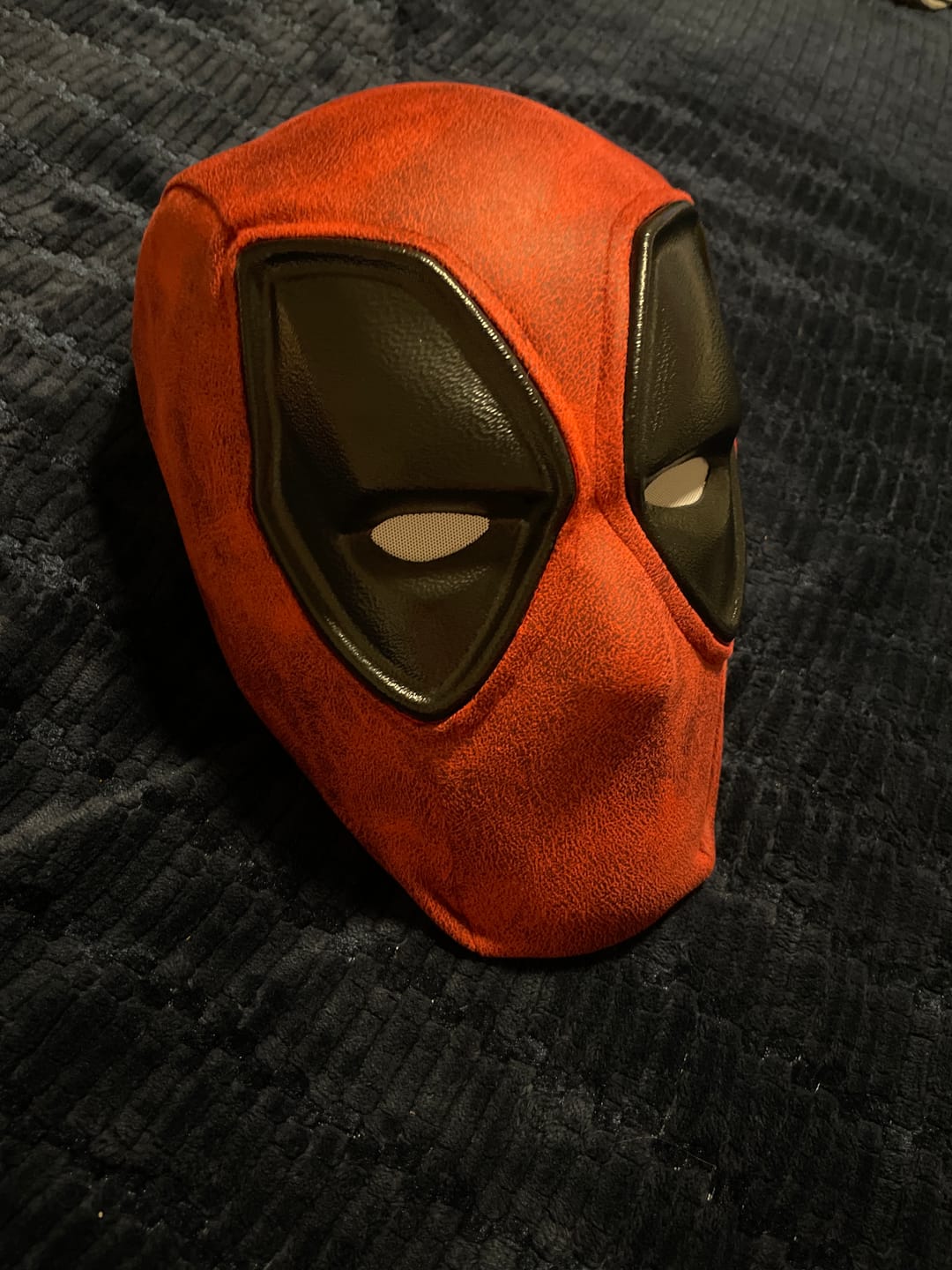 Customer photo review of SpideyJunky™ Deadpool Mask