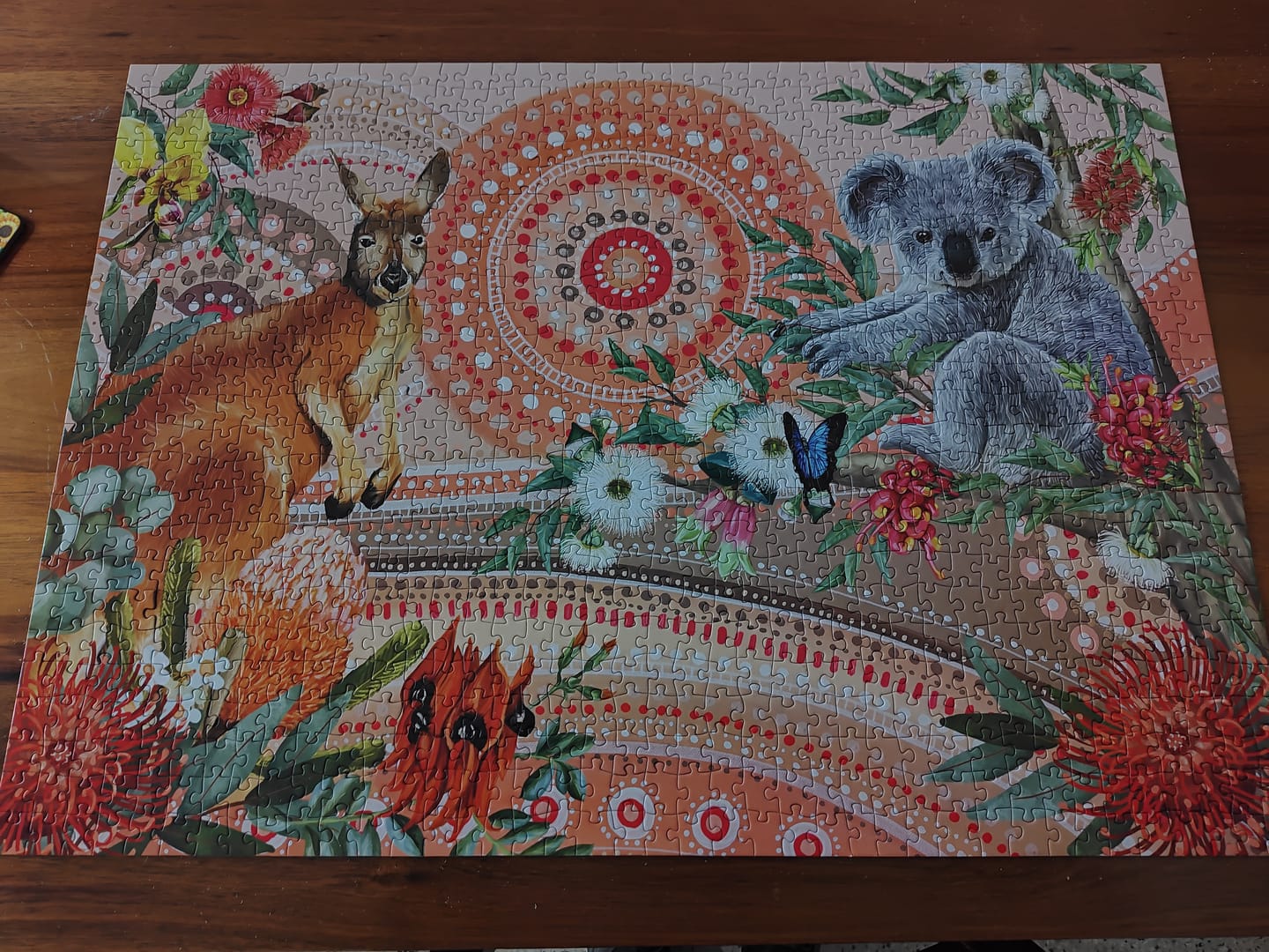 Customer photo review of Puzzle 1000 Sacred Country Vol.2