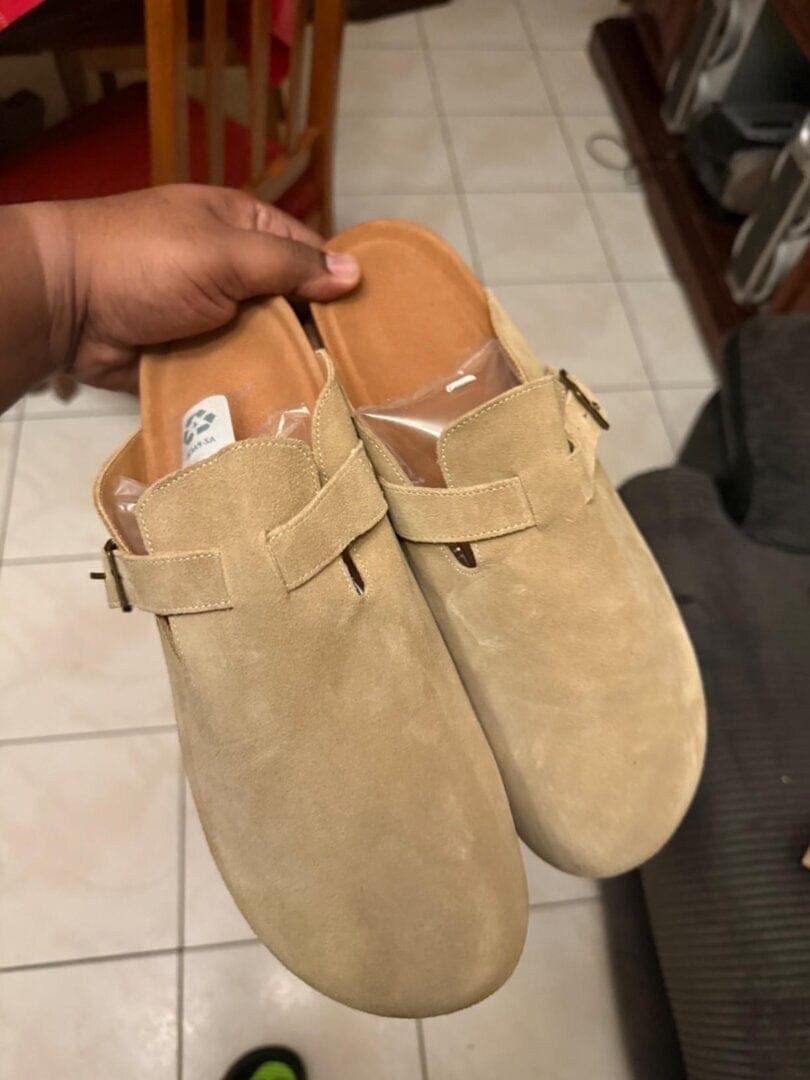 Customer photo review of Dilesa Konfor Serisi – Premium Süet Terlik