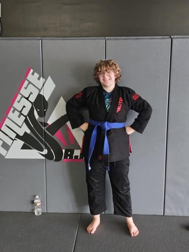 Customer photo review of Core Black Brazilian Jiu Jitsu Womens BJJ Gi
