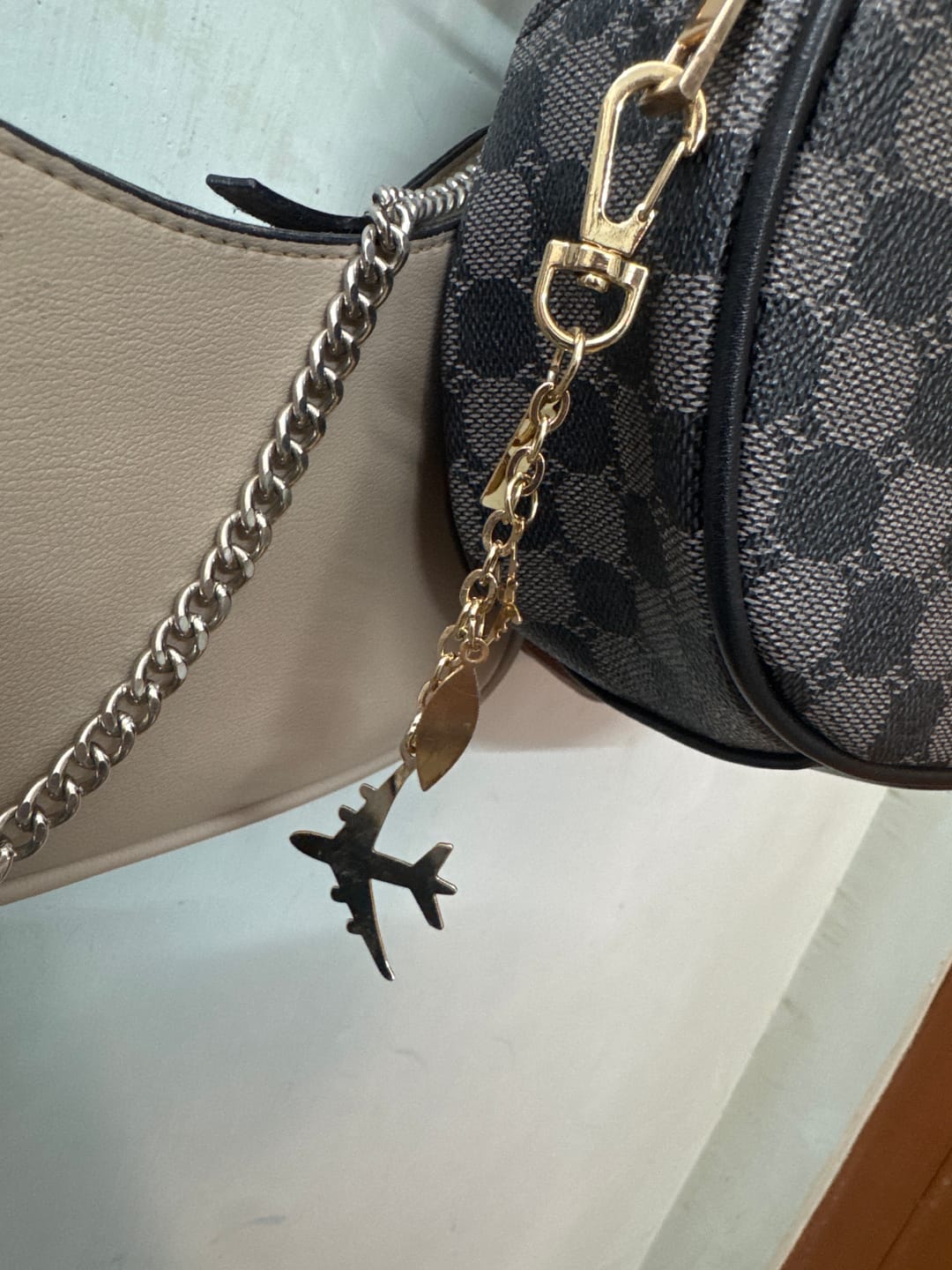 Customer photo review of Bag Charm Aeroplane