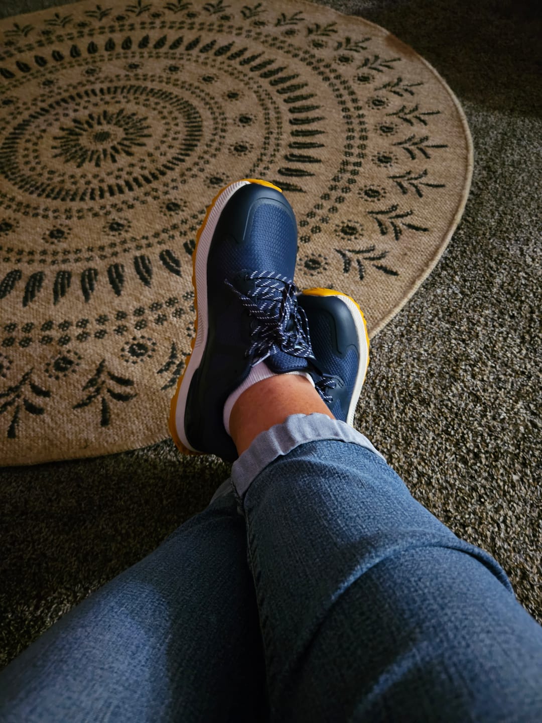 Customer photo review of Aurora - Wide Toe Sneakers