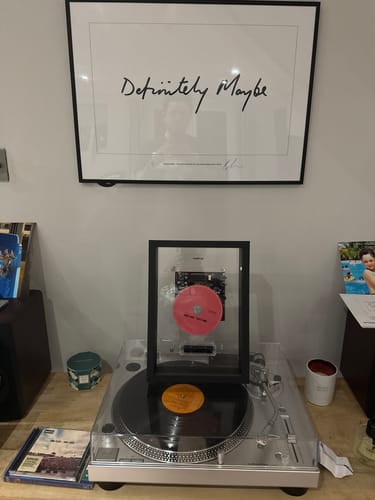 Customer photo review of M1 Music Frame CD Player With Bluetooth