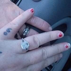Customer photo review of Skull Smoke Ring