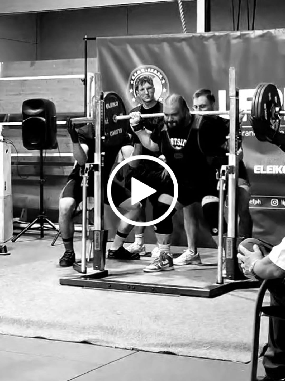 Customer video review of Strength Shop 7mm Inferno Neoprene Knee Sleeves - Black - IPF Approved (Pair)