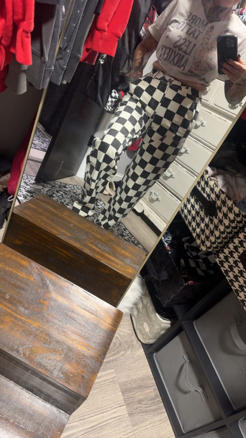 Customer photo review of Gravedigger Carpenter Pant - Checkered