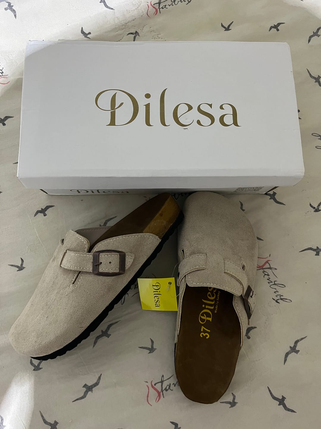 Customer photo review of Dilesa Konfor Serisi – Premium Süet Terlik