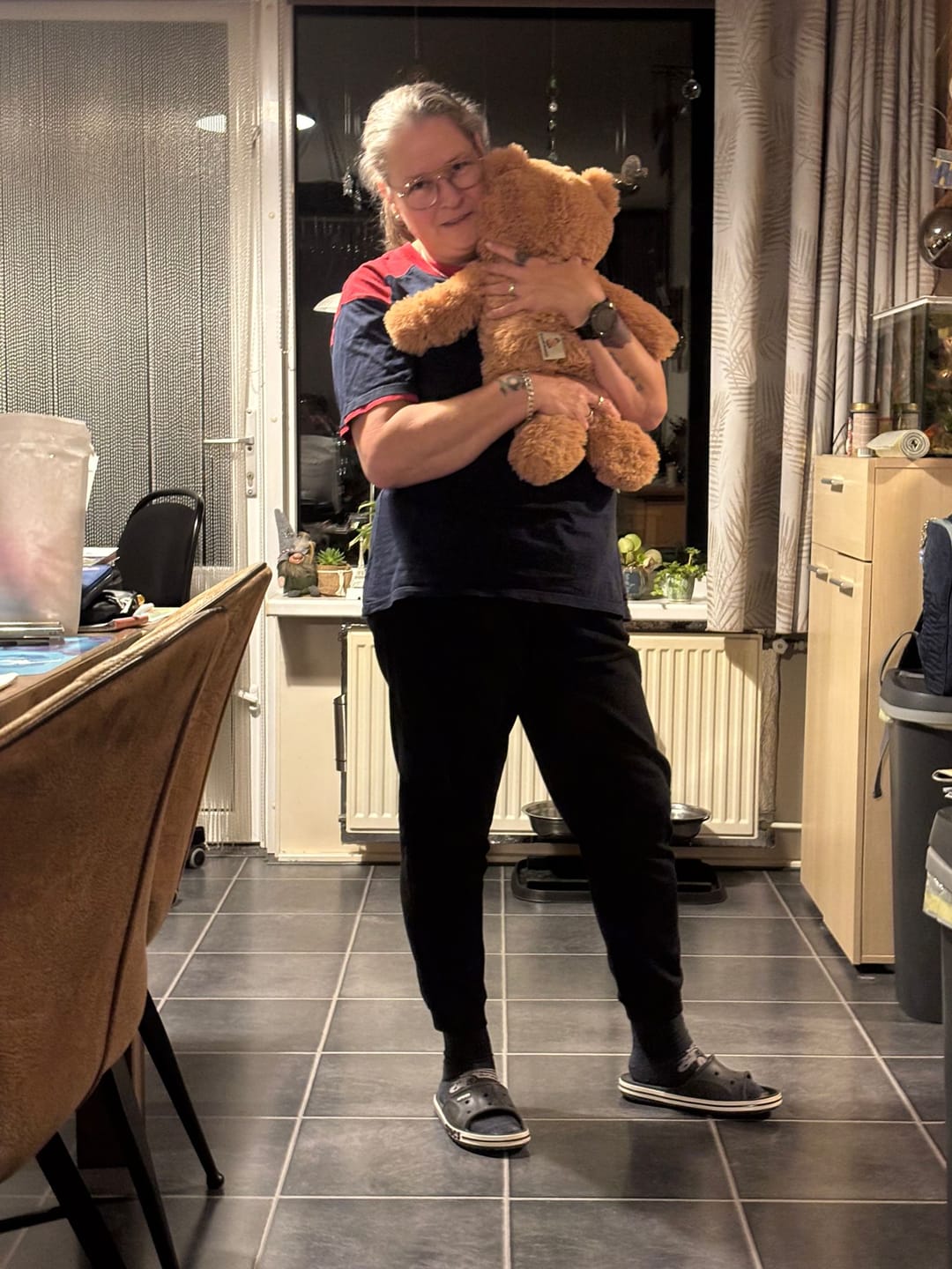 Customer photo review of Verzwaringsknuffel Beer 2,2 kg + Gratis Pittenzakje