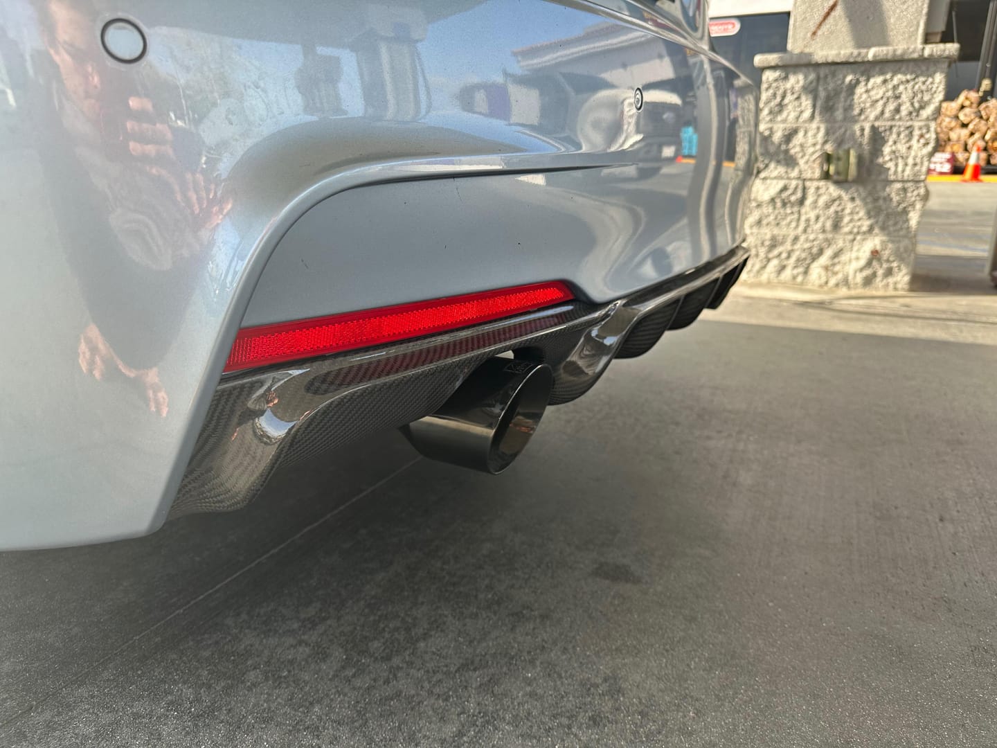 Customer photo review of F30 CARBON FIBER PERFORMANCE DIFFUSER