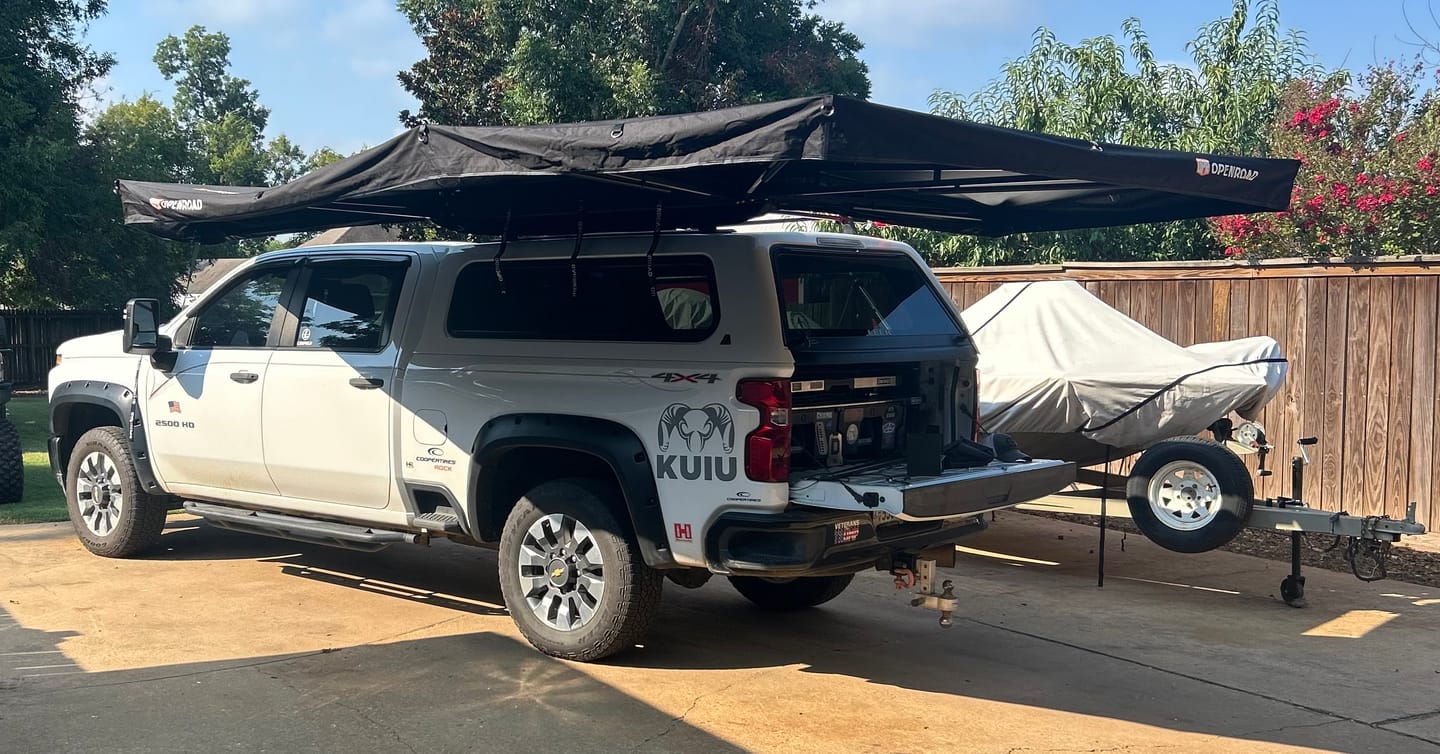 Customer photo review of OPENROAD 270 Degree Awning XL