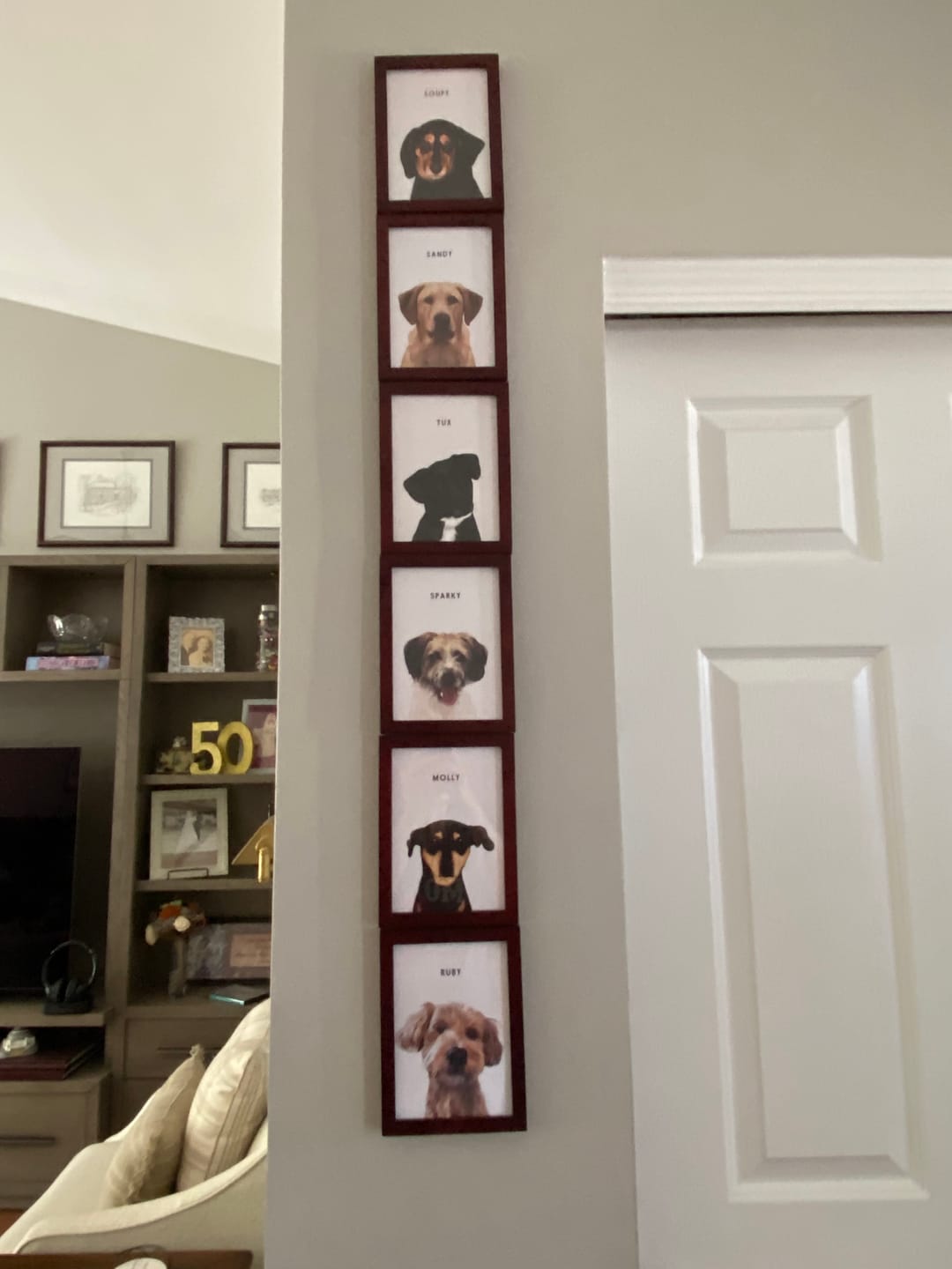 Customer photo review of Custom Desktop One Pet Portrait