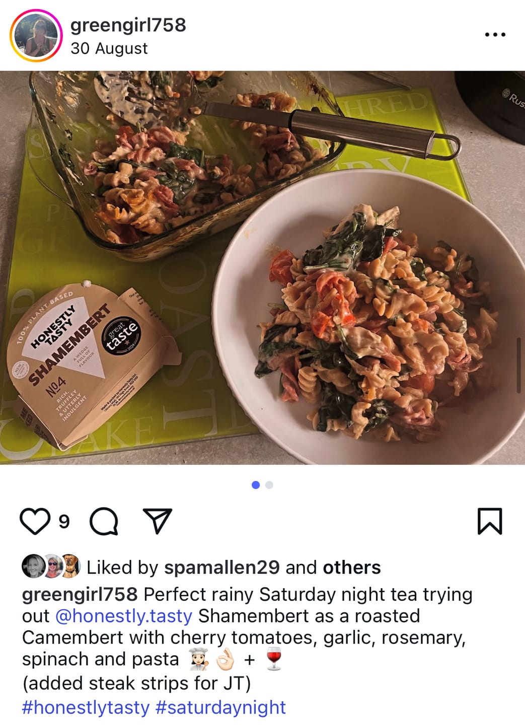 Customer photo review of The Full Cheeseboard