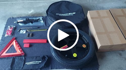 Customer video review of Toyota C-HR Space Saver Spare Wheel Kit - HUB CENTRIC - Braumach Spare Wheel Kit All Models - 2019-2026