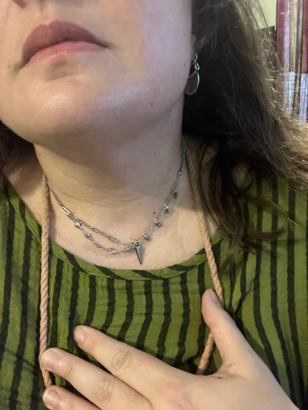Customer photo review of Dolorem Necklace