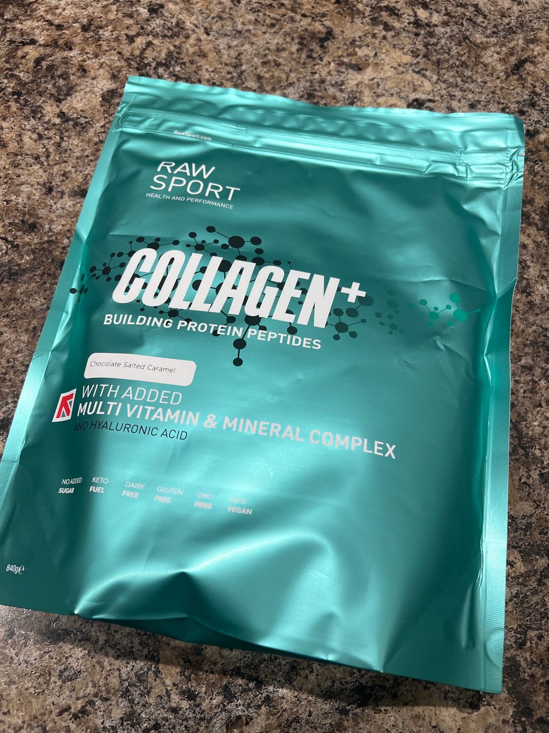 Customer photo review of Collagen Peptide Protein Powder