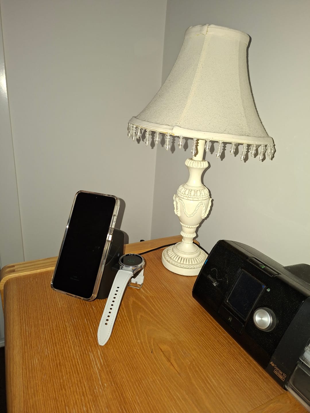 Customer photo review of Tough On MagPro QI2 3-in-1 Wireless Charger for Samsung Galaxy Phone Watch Earbuds