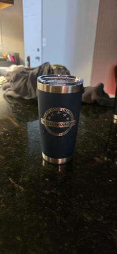 Customer photo review of (6 Pieces) Laser Engraved Tumbler | 20 oz
