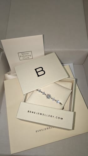 Customer photo review of Ashley Snowflake Bracelet