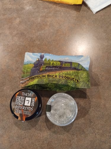 Customer photo review of Candy Gas THCA Flower