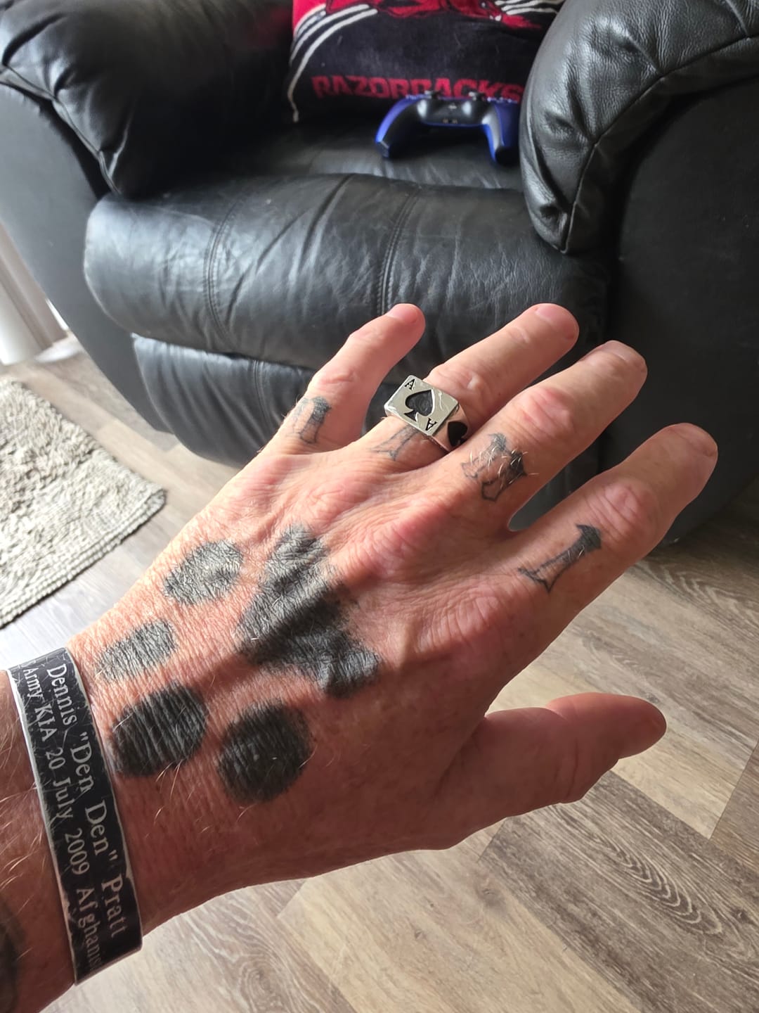 Customer photo review of Ace of Spades.