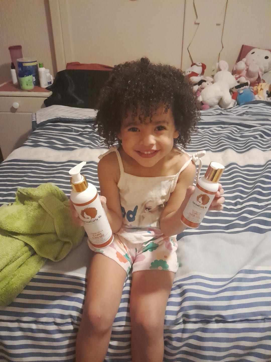 Customer photo review of Coiling Me Softly Curl Custard