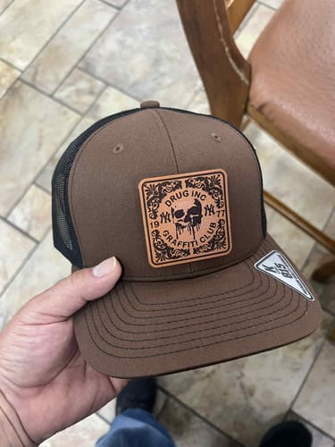 Customer photo review of Custom Leather Patches
