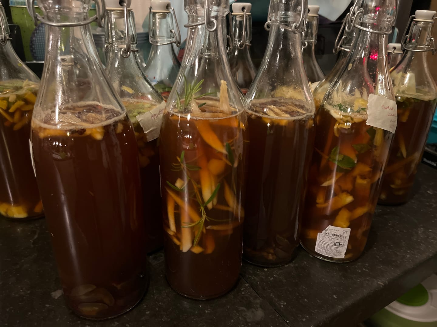 Customer photo review of Bormioli Rocco Beugelflessen / Weckflessen Giara - Transparant - 1 liter - 6 stuks