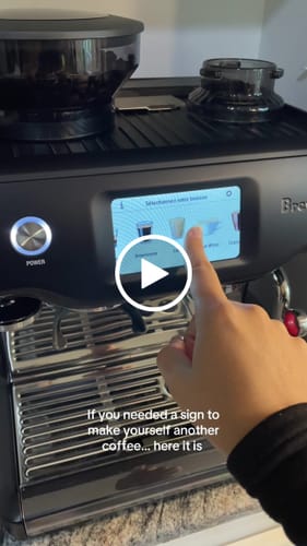 Customer video review of Breville - Barista Touch