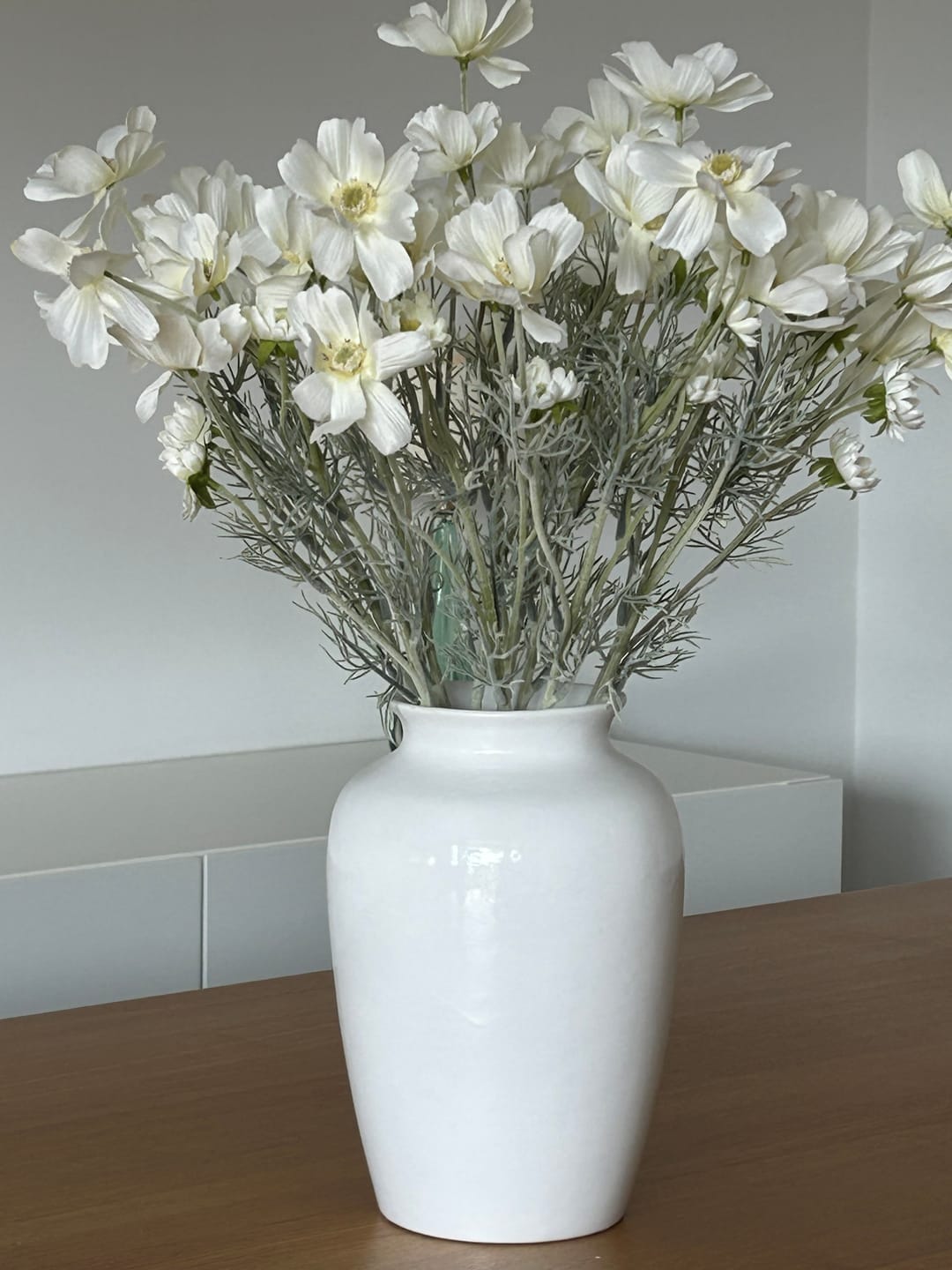 Customer photo review of Zijden Madeliefjes (10 stengels) - Wit