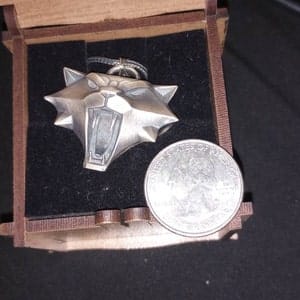 Customer photo review of Cat School Pendant