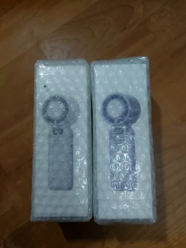 Customer photo review of Foldable Turbo Fan with Ice Compress